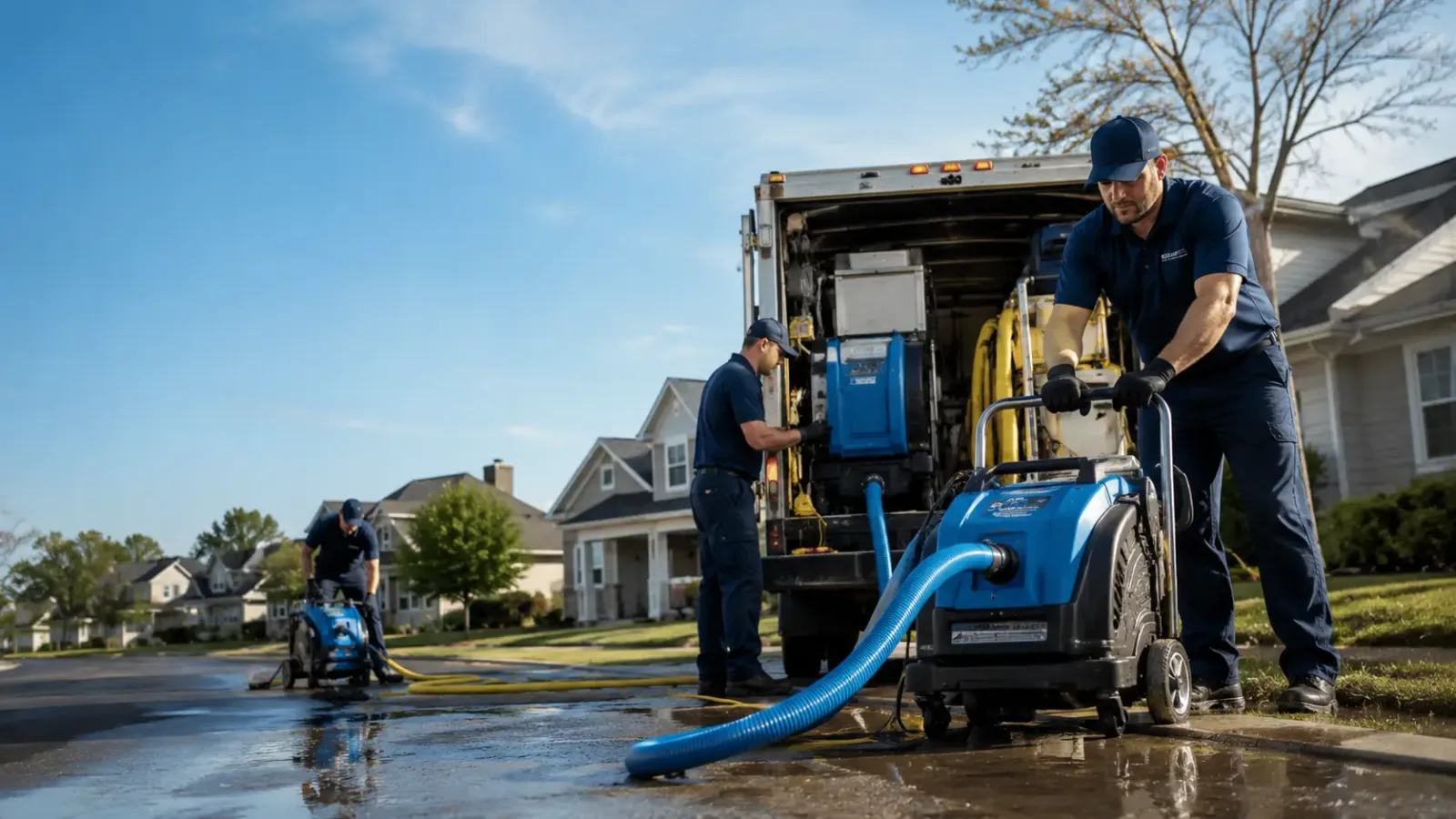 Flood Damage Cleanup in Man, WV